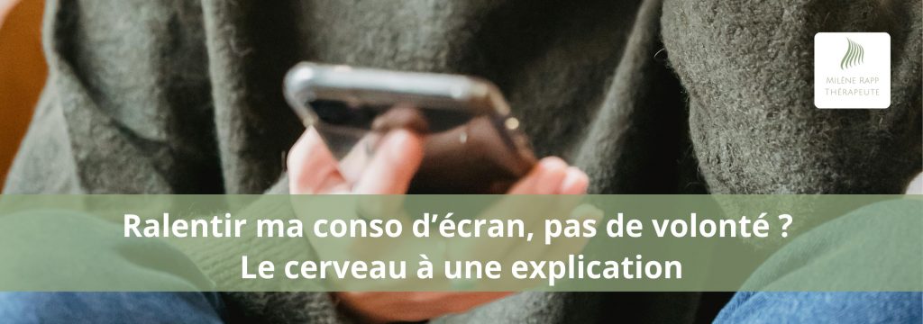 Vous pensez manquer de volonté face aux écrans ? Votre cerveau a une autre explication.